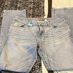 Cinch Light Blue Straight Leg Women's Jeans